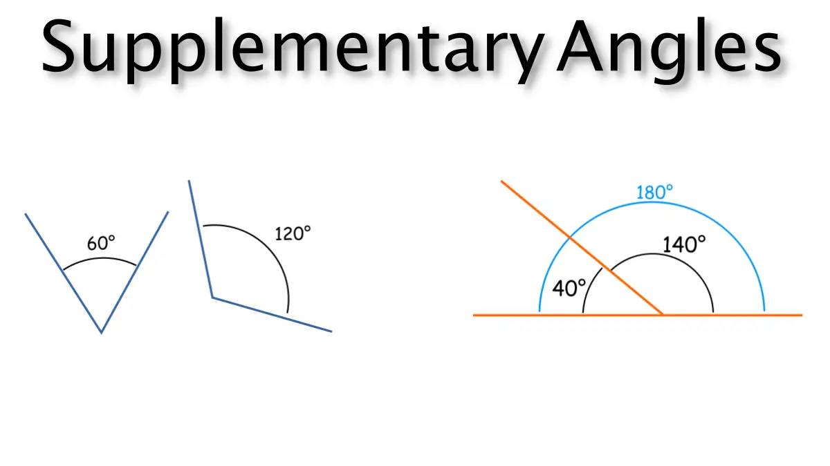 What Do You Mean By Supplementary Angle