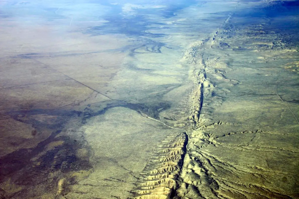 7 Transform Boundary Examples The Boffins Portal   San Andreas Fault 4 