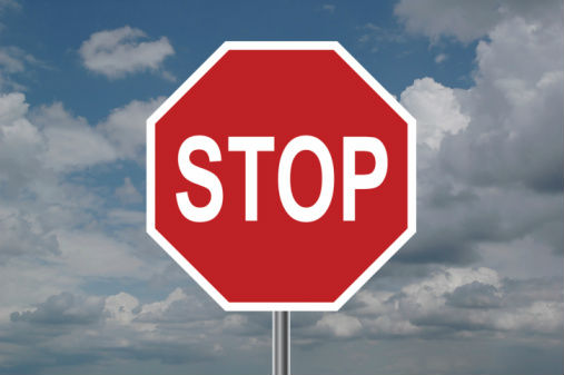 stop sign